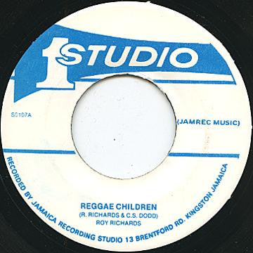 Roy Richards ~ Reggae Children (Vinyl) - Djungel & Jazz