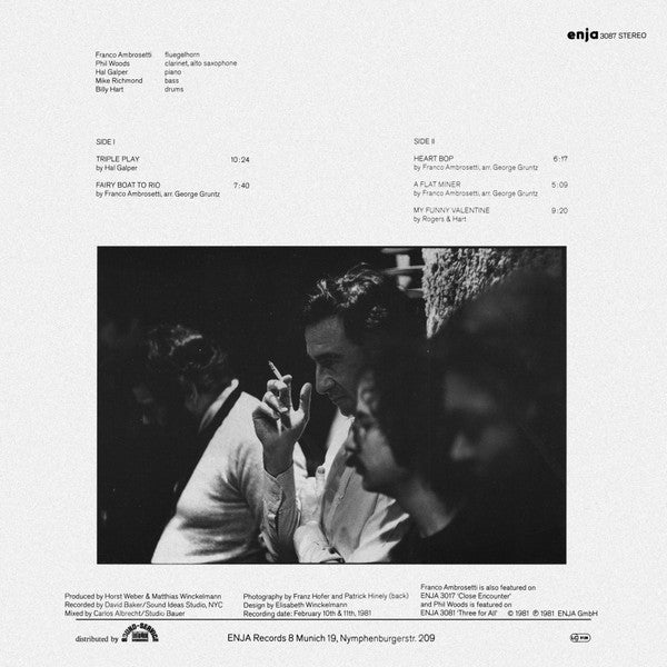 Franco Ambrosetti : Heart Bop (LP, Album)