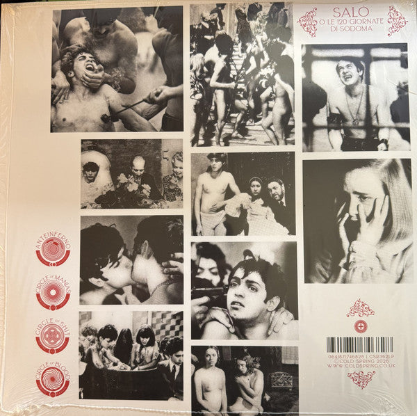 Various : Salò Or The 120 Days Of Sodom (LP, Album, Ltd, Red)