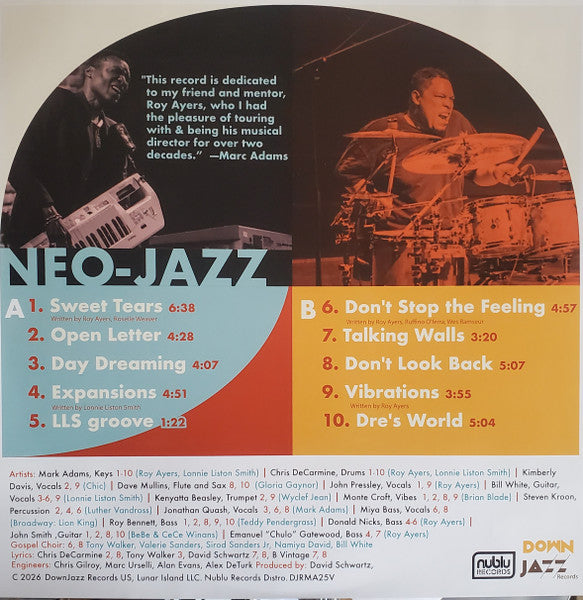 Mark Adams ~ This Is Neo-Soul (Vinyl) - Djungel & Jazz