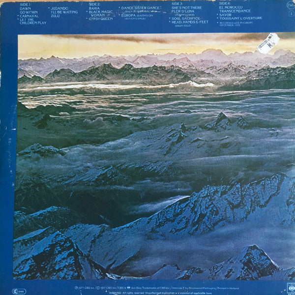 Santana : Moonflower (2xLP, Album)