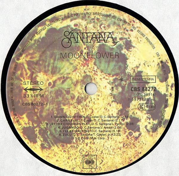 Santana : Moonflower (2xLP, Album)