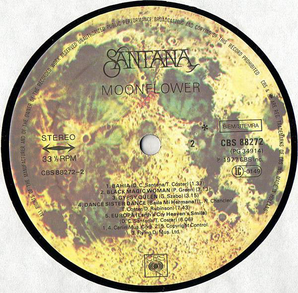 Santana : Moonflower (2xLP, Album)