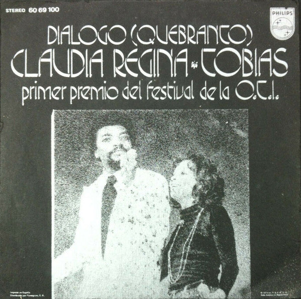 Claudia Regina * Tobias (25) : Dialogo (Quebranto) (7", Single)