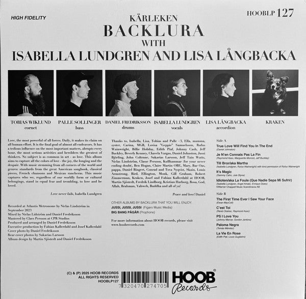 Backlura ~ Kärleken (Vinyl) - Djungel & Jazz