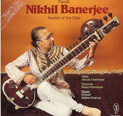 Nikhil Banerjee ~ Master Of The Sitar (Vinyl) - Djungel & Jazz