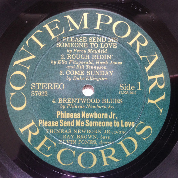 Phineas Newborn Jr. ~ Please Send Me Someone To Love (Vinyl) - Djungel & Jazz