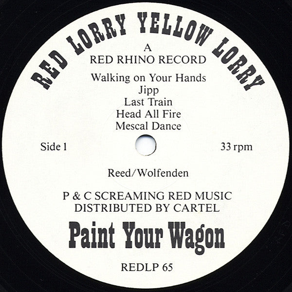 Red Lorry Yellow Lorry ~ Paint Your Wagon (Vinyl) - Djungel & Jazz