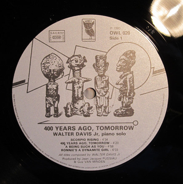 Walter Davis Jr. ~ 400 Years Ago, Tomorrow (Vinyl) - Djungel & Jazz