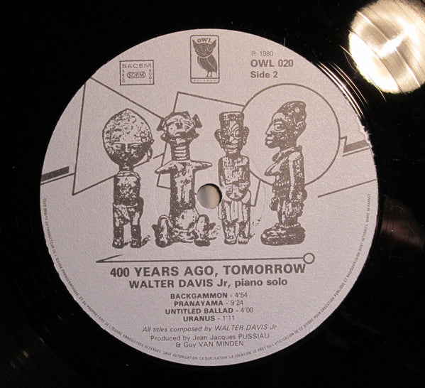 Walter Davis Jr. ~ 400 Years Ago, Tomorrow (Vinyl) - Djungel & Jazz