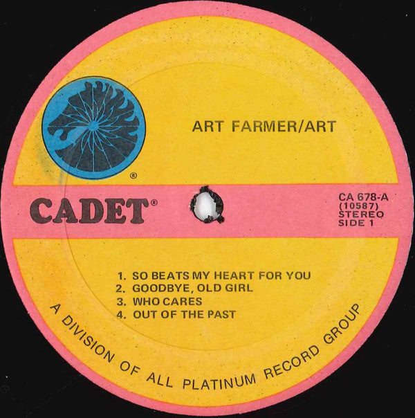 Art Farmer ~ Art (Vinyl) - Djungel & Jazz