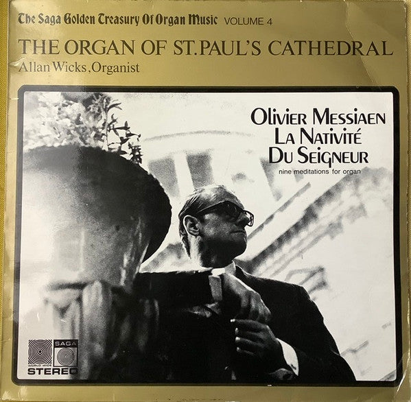 Messiaen, Allan Wicks ~ La Nativité Du Seigneur (Nine Meditations For Organ) (Vinyl) - Djungel & Jazz