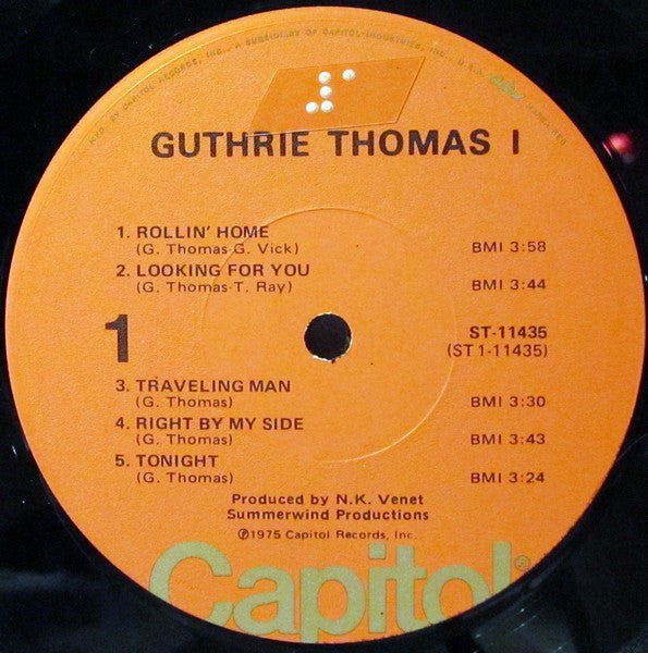 Guthrie Thomas ~ I (Vinyl) - Djungel & Jazz