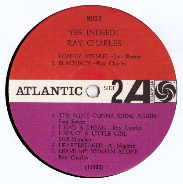 Ray Charles ~ Yes Indeed! (Vinyl) - Djungel & Jazz