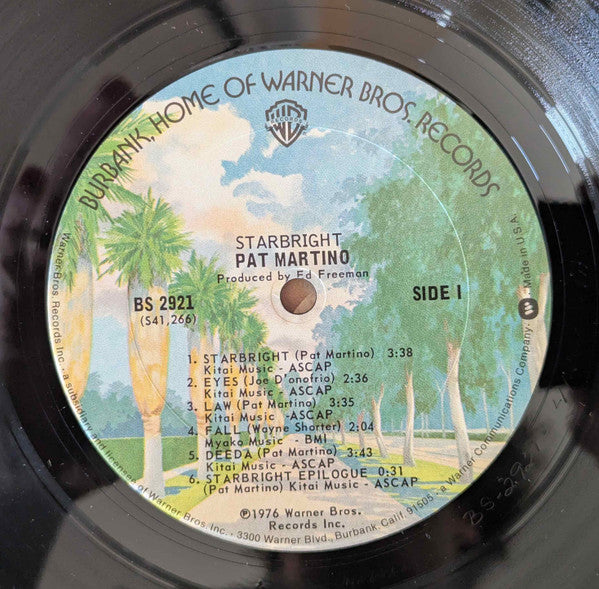 Pat Martino : Starbright (LP, Album, San)