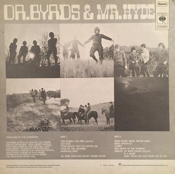 The Byrds ~ Dr. Byrds & Mr. Hyde (Vinyl) - Djungel & Jazz