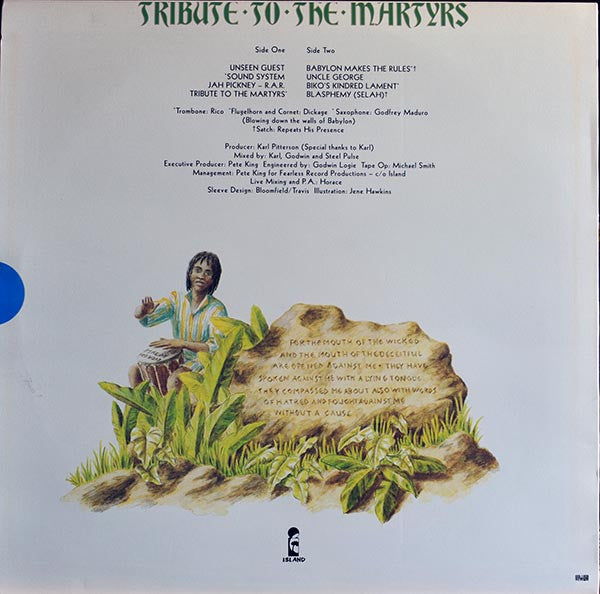 Steel Pulse : Tribute To The Martyrs (LP, Album)