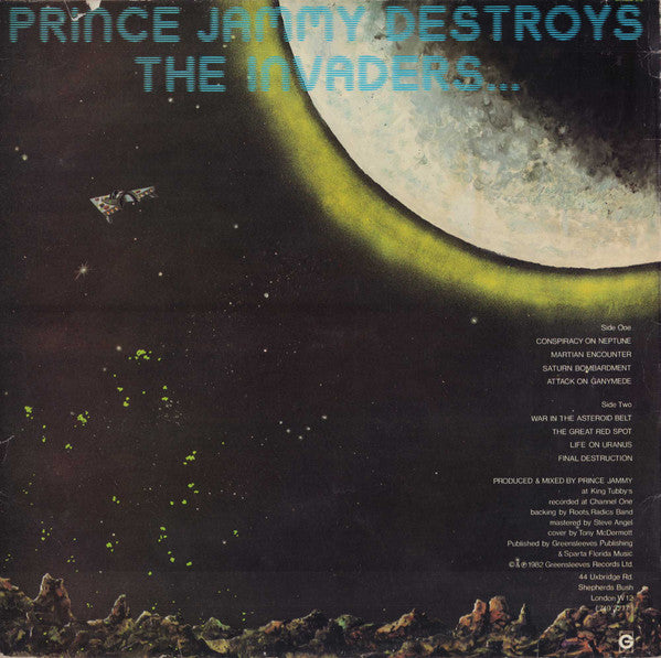 Prince Jammy : Prince Jammy Destroys The Invaders... (LP, Album)