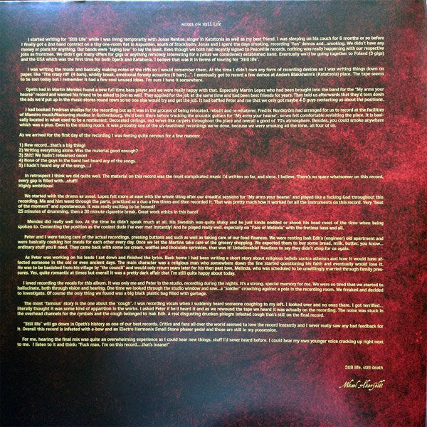 Opeth ~ Still Life (Vinyl) - Djungel & Jazz