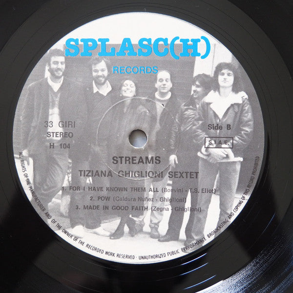 Tiziana Ghiglioni Sextet ~ Streams (Vinyl) - Djungel & Jazz