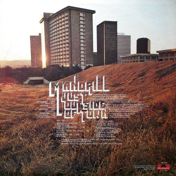 Mandrill ~ Just Outside Of Town (Vinyl) - Djungel & Jazz