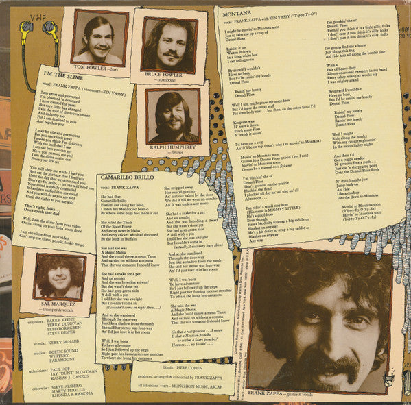 The Mothers ~ Over-Nite Sensation (Vinyl) - Djungel & Jazz