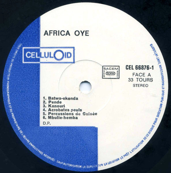 Mel Howard ~ Africa Oyé (Vinyl) - Djungel & Jazz