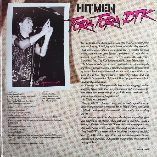 The Hitmen ~ Tora Tora D.T.K. (Vinyl) - Djungel & Jazz