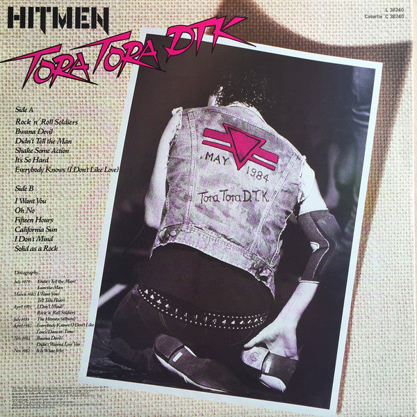 The Hitmen ~ Tora Tora D.T.K. (Vinyl) - Djungel & Jazz