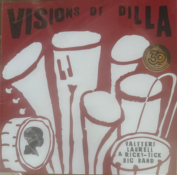 Valtteri Laurell & Ricky-Tick Big Band ~ Visions Of Dilla (Vinyl) - Djungel & Jazz