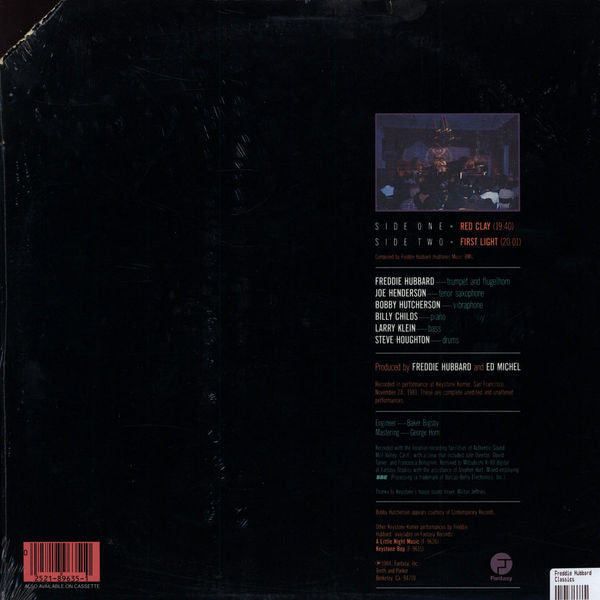 Freddie Hubbard ~ Classics (Vinyl) - Djungel & Jazz