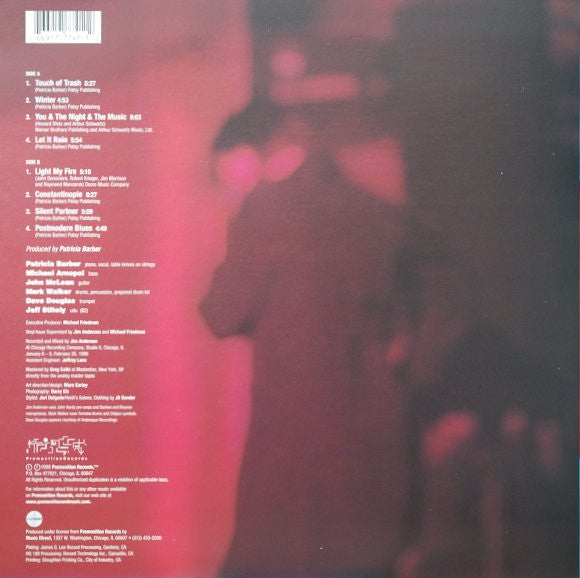 Patricia Barber ~ Modern Cool (Vinyl) - Djungel & Jazz