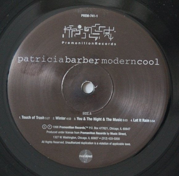 Patricia Barber ~ Modern Cool (Vinyl) - Djungel & Jazz