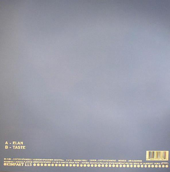 Justus Köhncke : Elan / Taste (12")