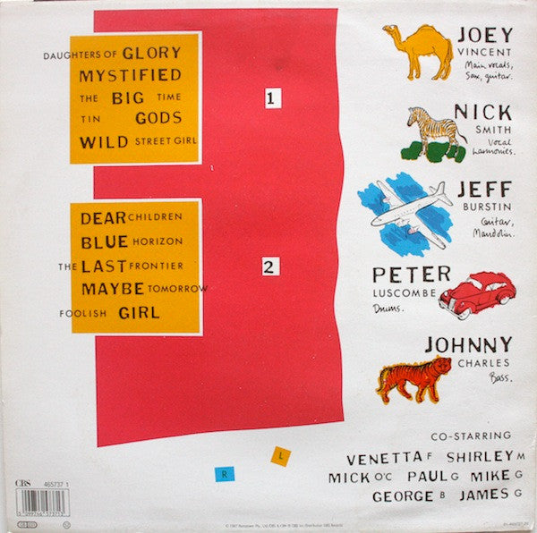 The Black Sorrows ~ Dear Children (Vinyl) - Djungel & Jazz