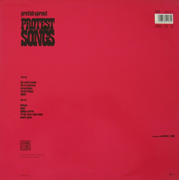 Prefab Sprout ~ Protest Songs (Vinyl) - Djungel & Jazz