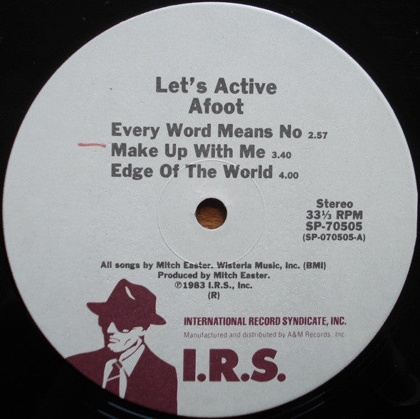 Let's Active : Afoot (12", EP, R -)