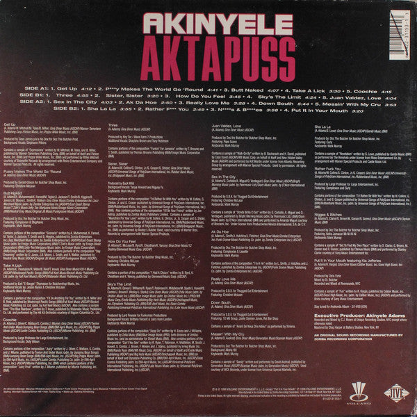 Akinyele ~ Aktapuss (Vinyl) - Djungel & Jazz