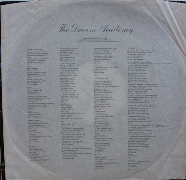 The Dream Academy ~ The Dream Academy (Vinyl) - Djungel & Jazz