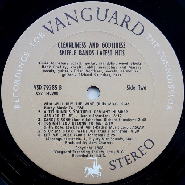 Cleanliness And Godliness Skiffle Band ~ Greatest Hits (Vinyl) - Djungel & Jazz
