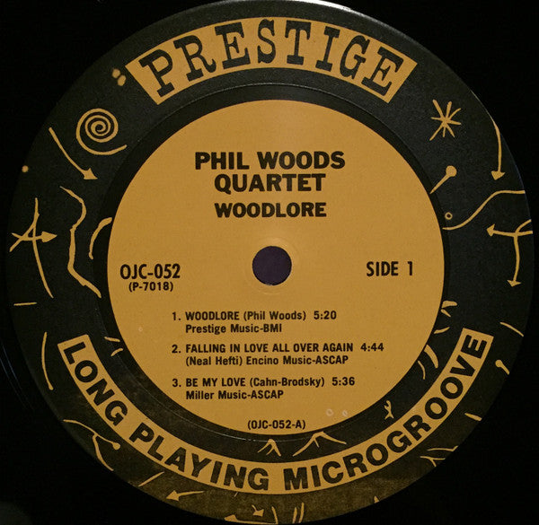 The Phil Woods Quartet ~ Woodlore (Vinyl) - Djungel & Jazz