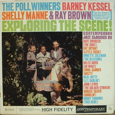 The Poll Winners ~ The Poll Winners Exploring The Scene (Vinyl) - Djungel & Jazz