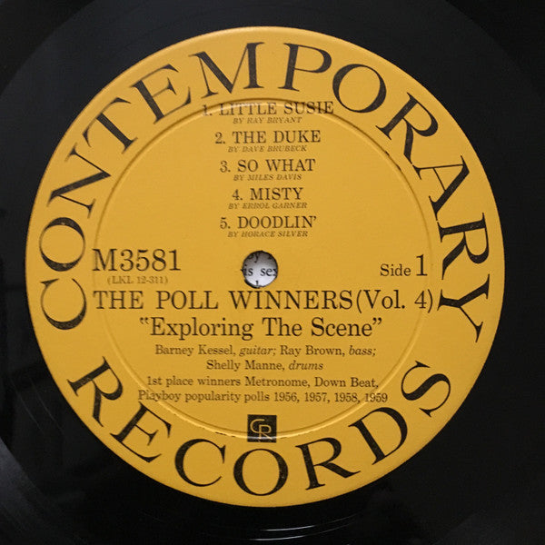 The Poll Winners ~ The Poll Winners Exploring The Scene (Vinyl) - Djungel & Jazz