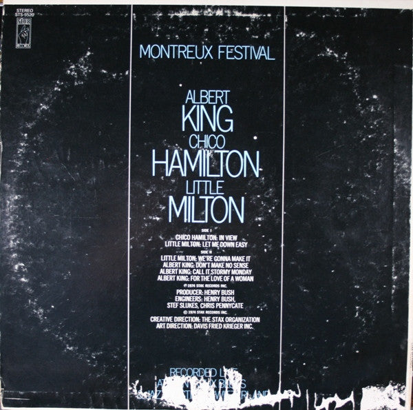 Albert King / Chico Hamilton / Little Milton ~ Montreux Festival (Vinyl) - Djungel & Jazz