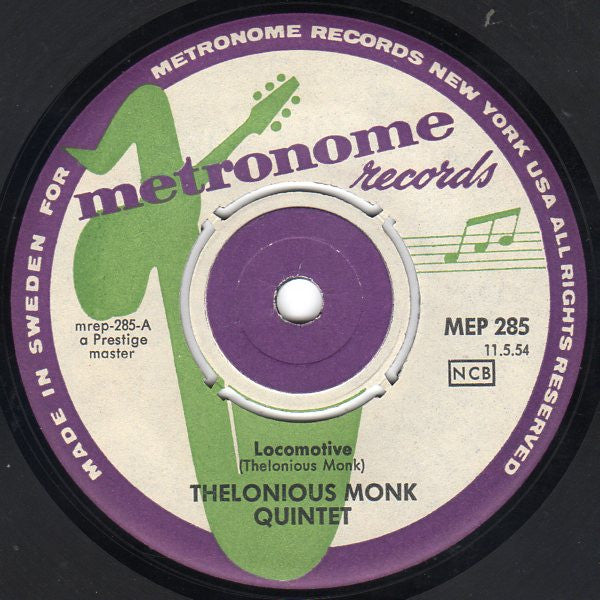 Frank Foster, Curly Russell, Art Blakey, Ray Copeland Featuring Thelonious Monk ~ Locomotive (Vinyl) - Djungel & Jazz