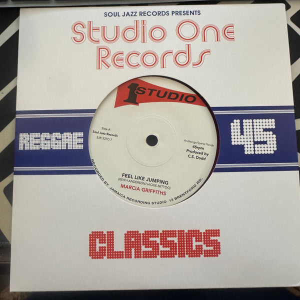 Marcia Griffiths / Brentford Disco Set ~ Feel Like Jumping / Feel Like Jumping Pt.2 (Vinyl) - Djungel & Jazz