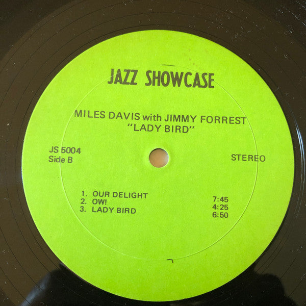 Miles Davis With Jimmy Forrest : Lady Bird (LP, Album)