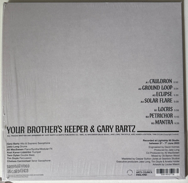 Your Brother's Keeper & Gary Bartz ~ Where Rivers Meet (Vinyl) - Djungel & Jazz