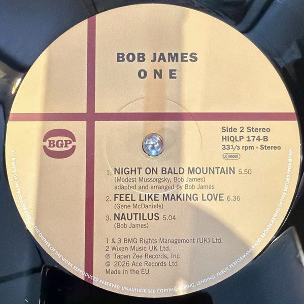 Bob James ~ One (Vinyl) - Djungel & Jazz