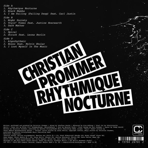 Christian Prommer : Rhythmique Nocturne (2xLP, Album, Ltd, Tra)